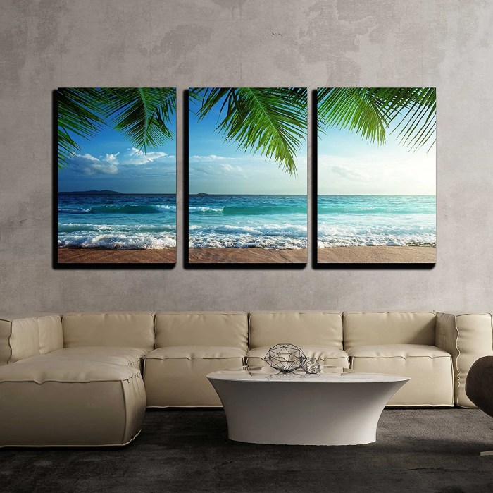 Beach wall art decor