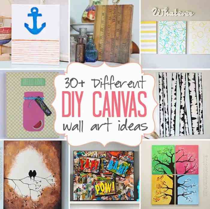 Diy art wall decor