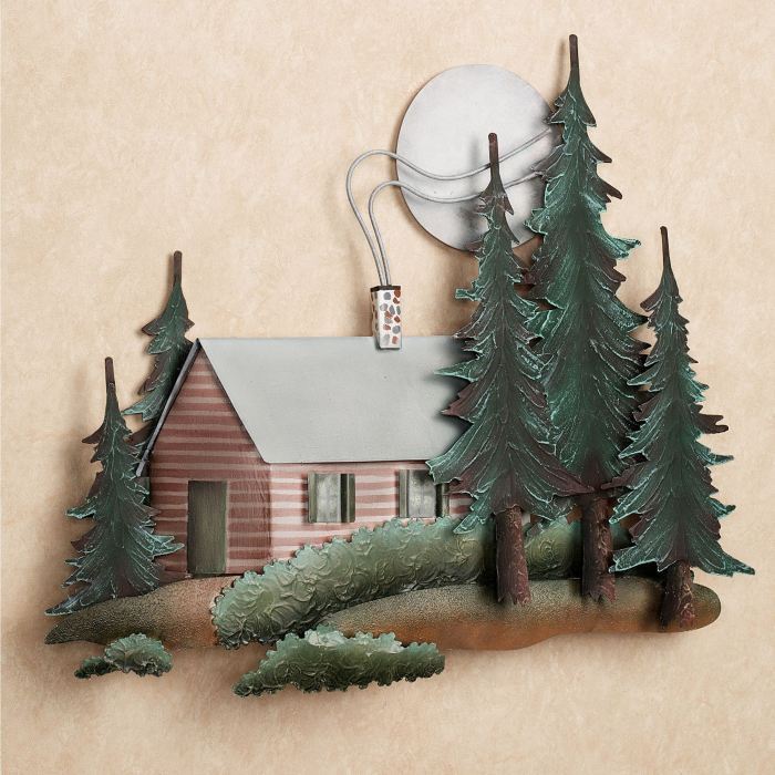 Cabin decor wall art