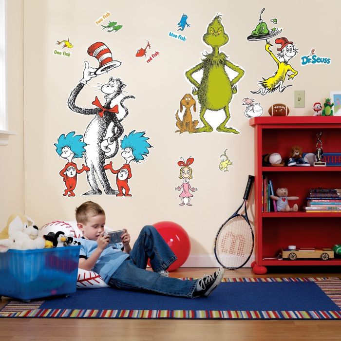 Dr seuss wall art decor