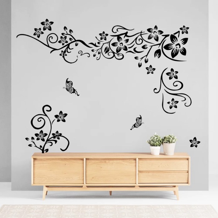 Decal decor removable wall art