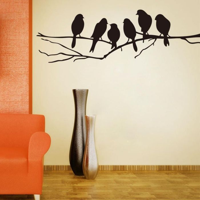 Bird art wall decor