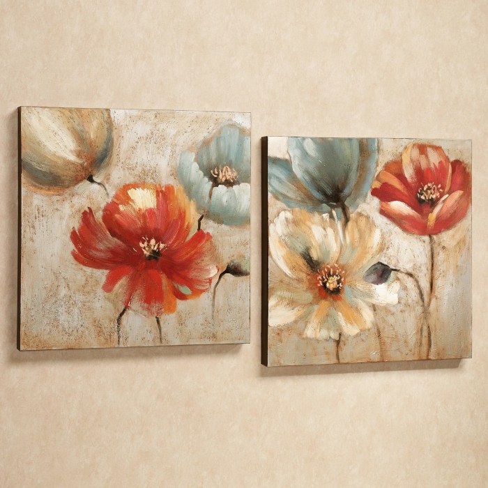 Canvas art room decor