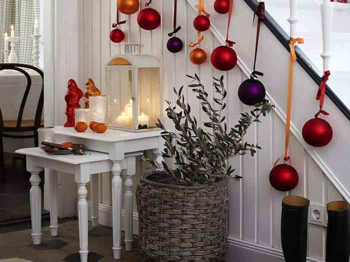 Art deco christmas decor