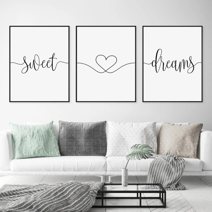 Dream wall art decor