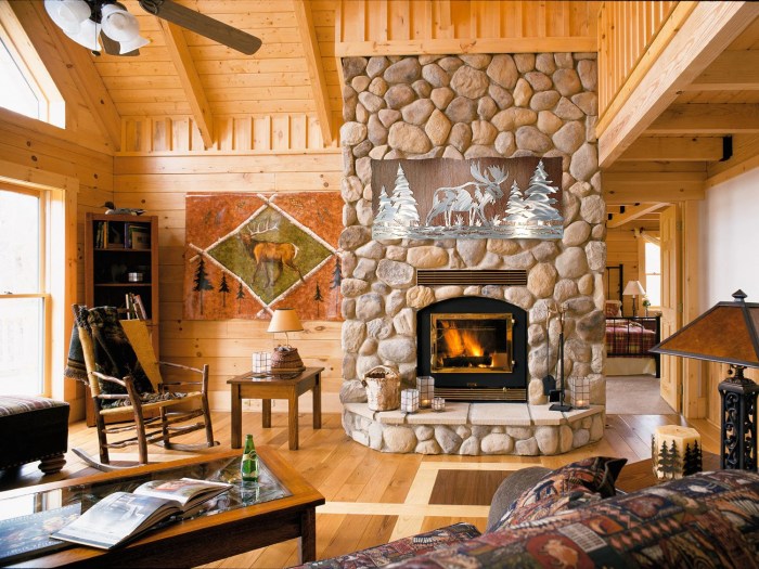 Cabin decor wall art