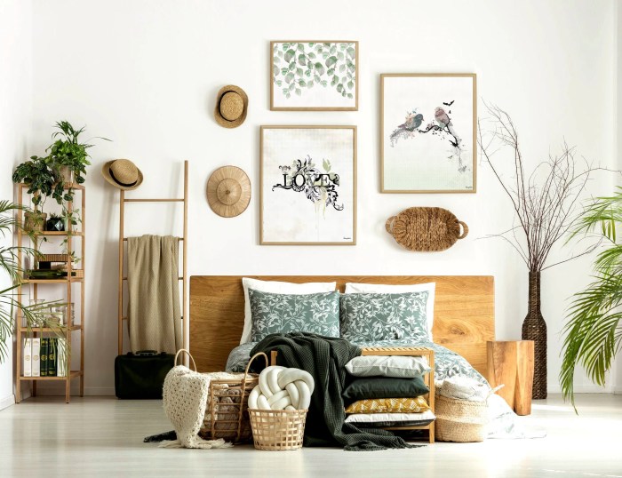 Boho art wall decor