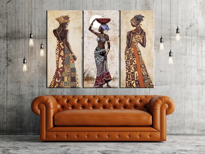 African decor wall art