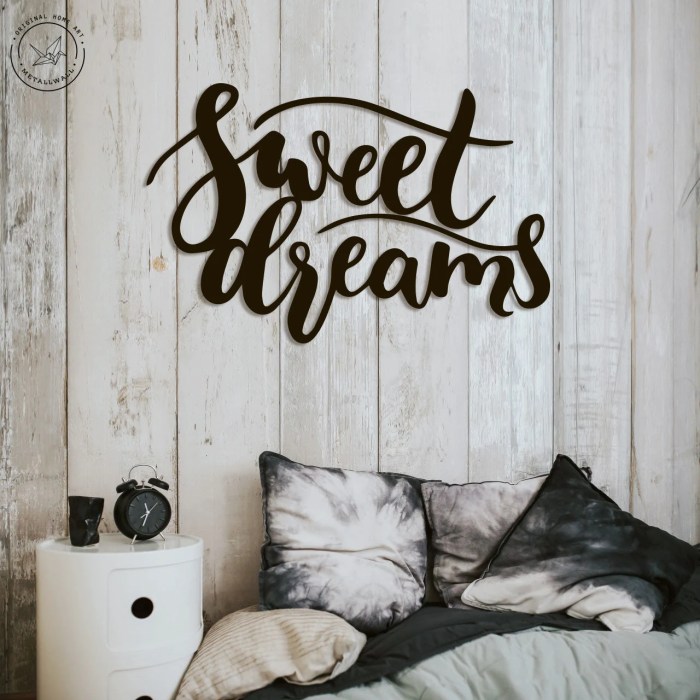 Dream wall art decor