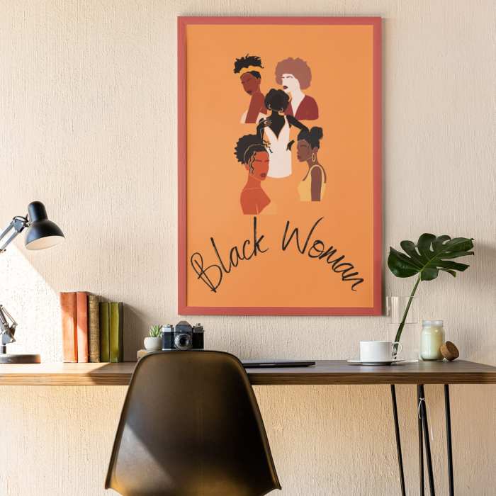 Black owned art decor