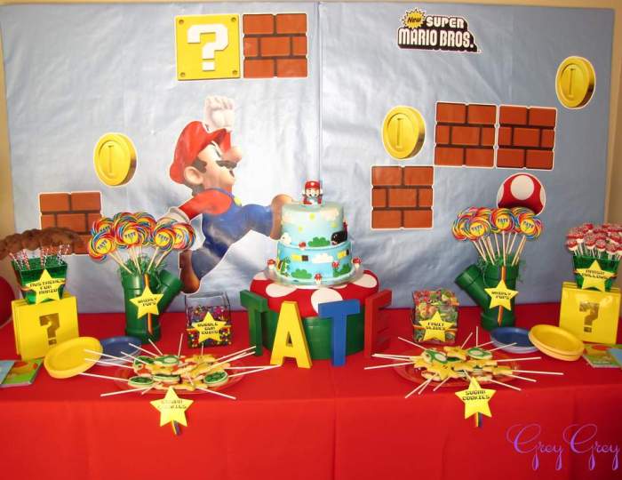 Super mario deko geburtstag