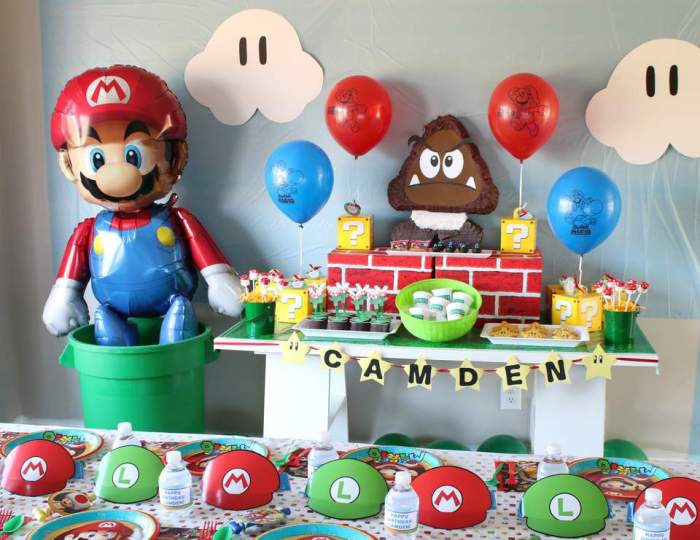 Super mario deko geburtstag