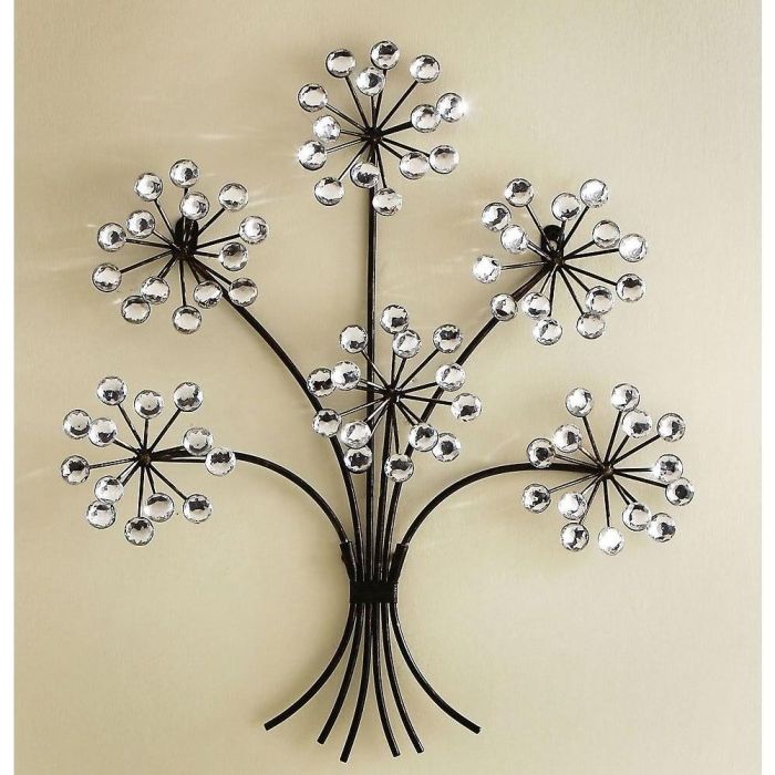 Wall metal bathroom silver flowers oak tree decor walmart large 2021 bernardbeneito extra